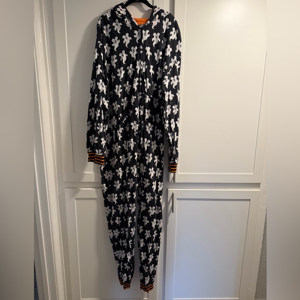Women's Ghost Print One Piece Pajama